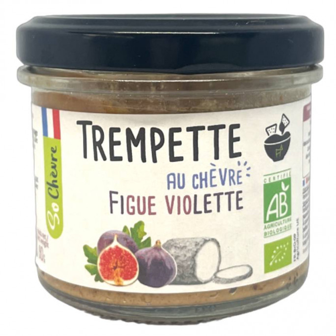 Trempette au Chèvre Figue Violette Bio