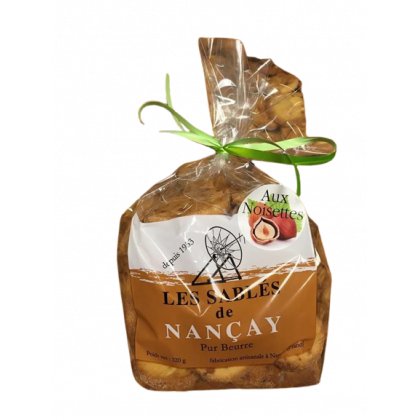 Sablés de Nançay aux noisettes 320g