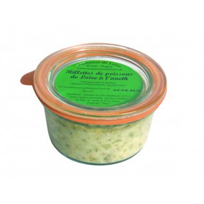 Rillettes de poissons à l'aneth 110g