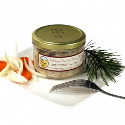 Rillettes de canard au Cheverny 180g