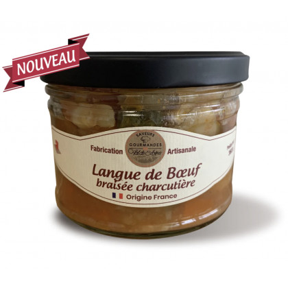 Langue de Bœuf braisée charcutière