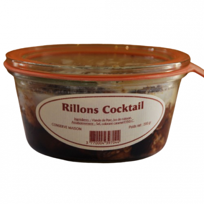 Rillons de Tours Cocktails