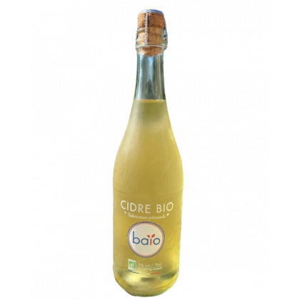 Cidre fruité Bio