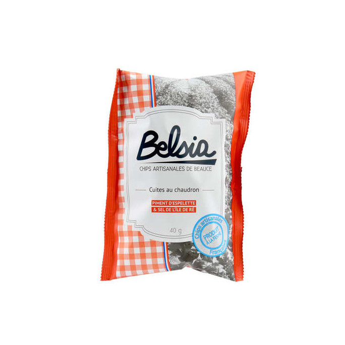 Chips au Piment d’espelette 40g