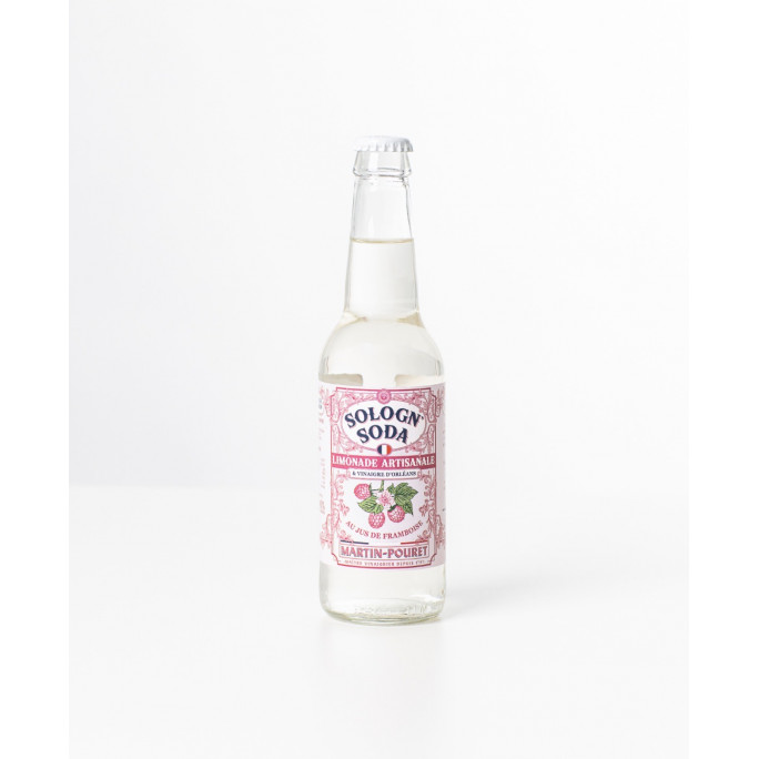 Limonade au vinaigre jus de framboise 33cl
