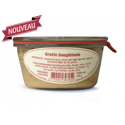 Gratin Dauphinois 200g