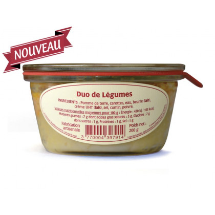 Duo de légumes 200g