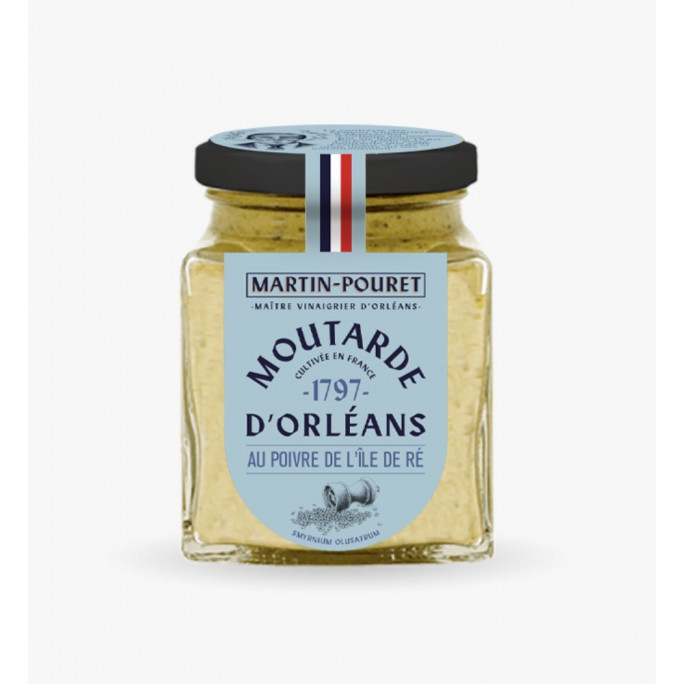 Moutarde au poivre de l’île de Ré