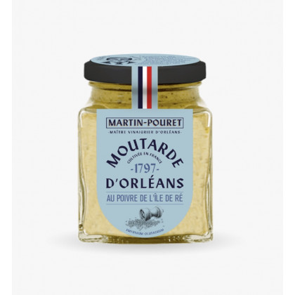 Moutarde au poivre de l’île de Ré