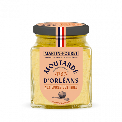 Moutarde d’Orléans aux épices des Indes