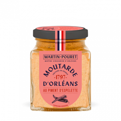 Moutarde d’Orléans aux piments d’Espelette