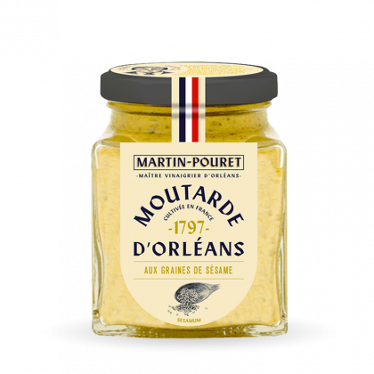 Moutarde d’Orléans aux graines de sésame