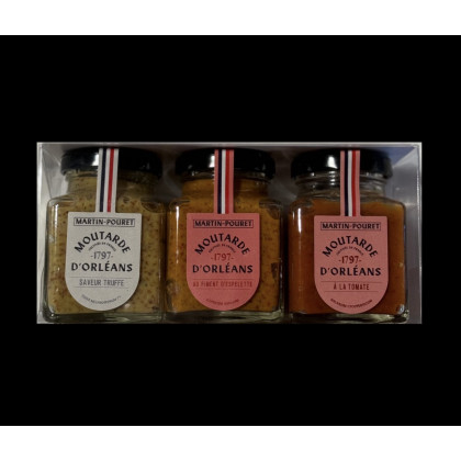 Coffret prestiges moutarde