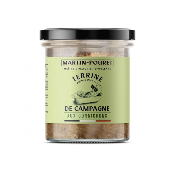 Terrine de campagne aux cornichons