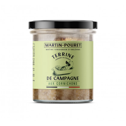 Terrine de campagne aux cornichons