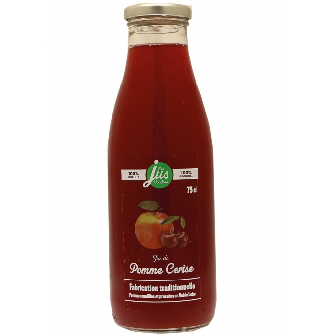 Jus de pommes et cerises