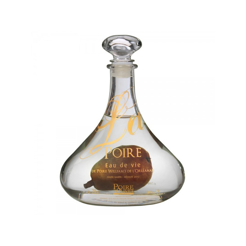 Poire Eau de vie de poire d'Olivet Carafe fruit prisonnier