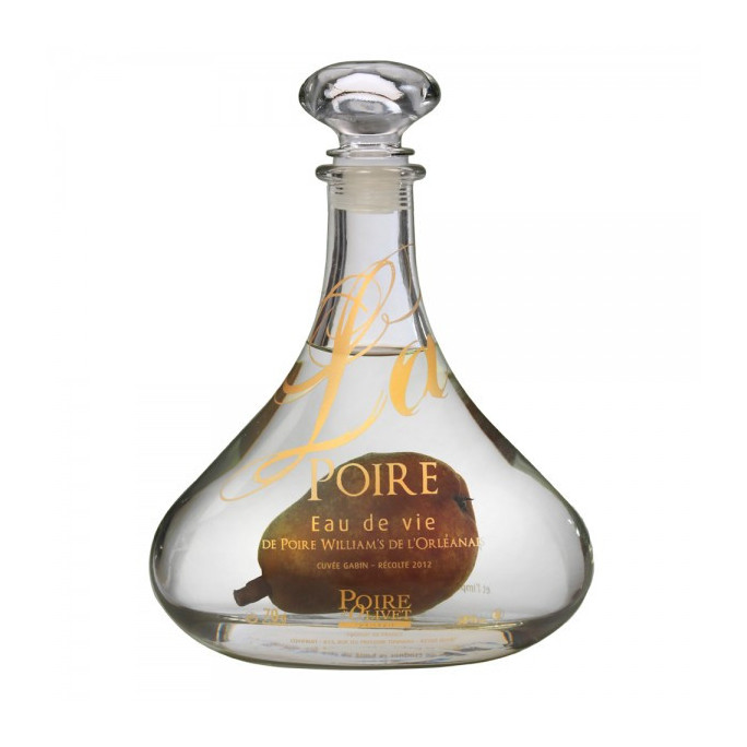 Poire Eau de vie de poire d'Olivet Carafe fruit prisonnier