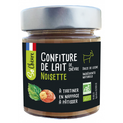 Confiture de lait de chèvre à la Noisette