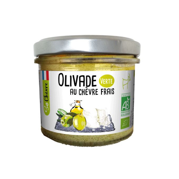 Olivade verte au chèvre frais So Chèvre Bio