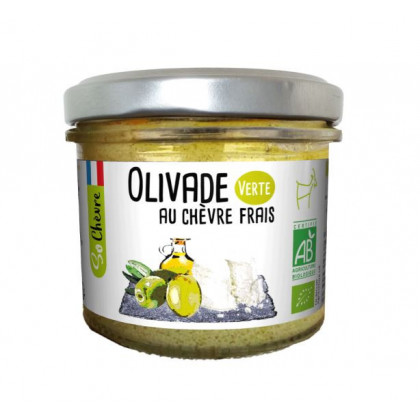 Olivade verte au chèvre frais So Chèvre Bio