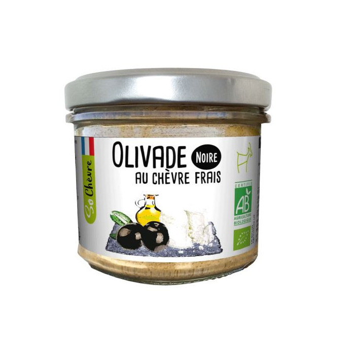 Olivade noire au chèvre frais So Chèvre Bio