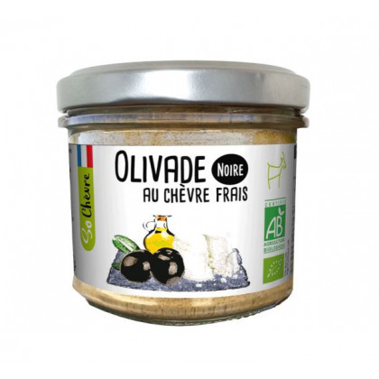 Olivade noire au chèvre frais So Chèvre Bio