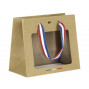 Sac Kraft Bleu blanc rouge