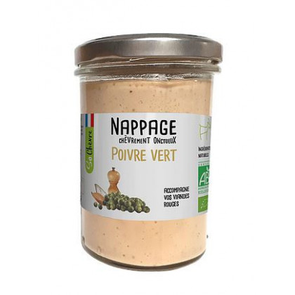 Nappage sauce blanche Poivre Vert So Chèvre Bio