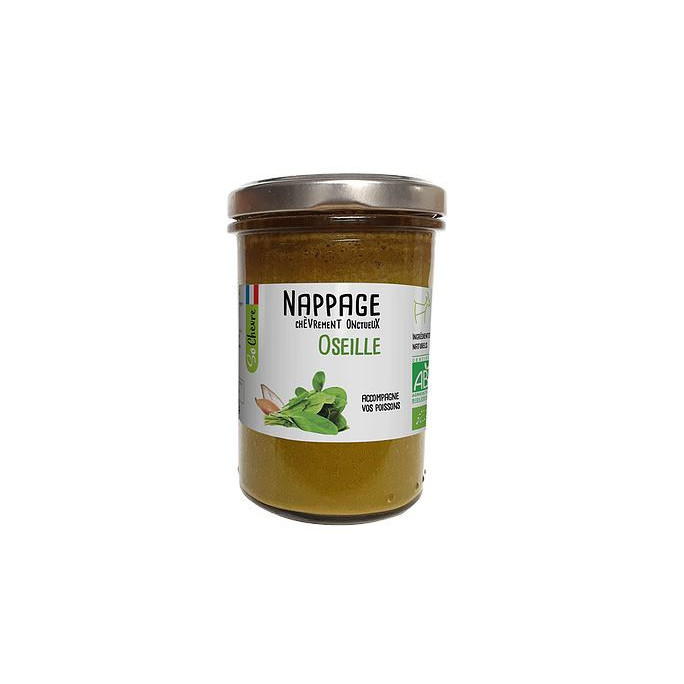 Nappage sauce blanche Oseille So Chèvre Bio