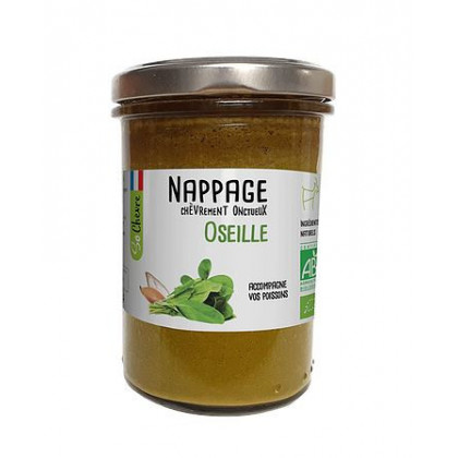 Nappage sauce blanche Oseille So Chèvre Bio