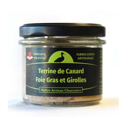 Terrine de Canard Foie Gras et Girolles