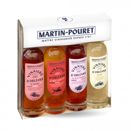 Coffret découverte vinaigre 4x10cl