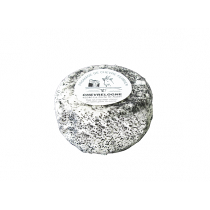 Chèvre rond cendré demi-sec