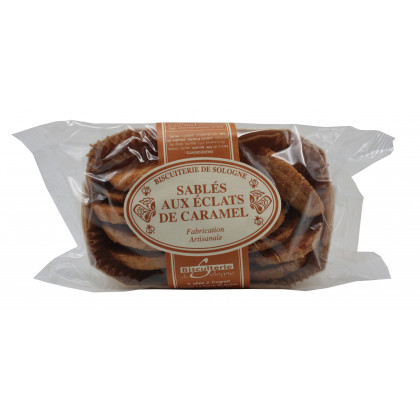 Sablés aux éclats de caramel