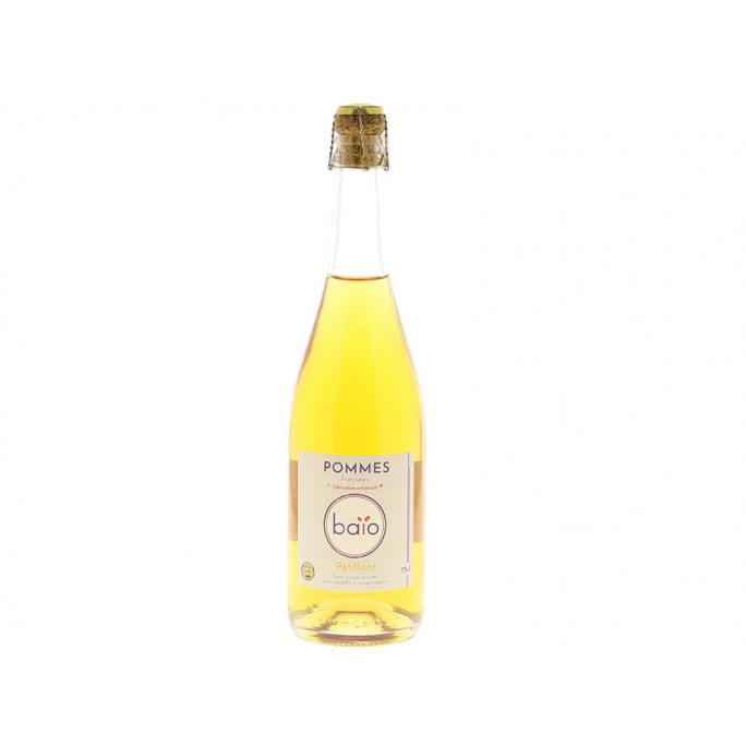Jus de pomme pétillant
